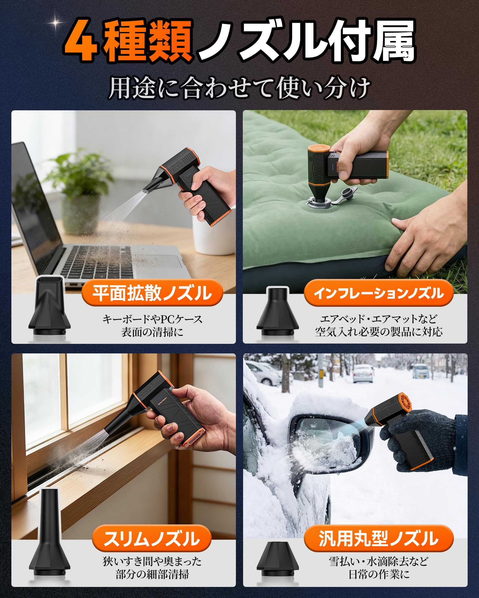 Amazon.co.jp: 【日本向け仕様 二年まるごと交換保証】WOLFBOX エア
